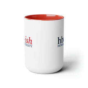 Howard U HBCUish 15oz. Two-Tone Coffee Mug