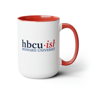 Howard U HBCUish 15oz. Two-Tone Coffee Mug