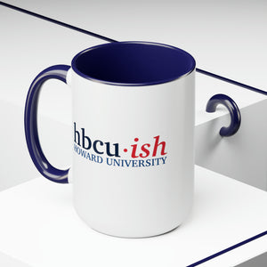 Howard U HBCUish 15oz. Two-Tone Coffee Mug