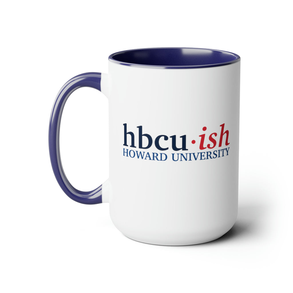 Howard U HBCUish 15oz. Two-Tone Coffee Mug