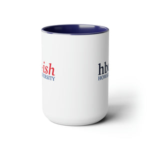 Howard U HBCUish 15oz. Two-Tone Coffee Mug