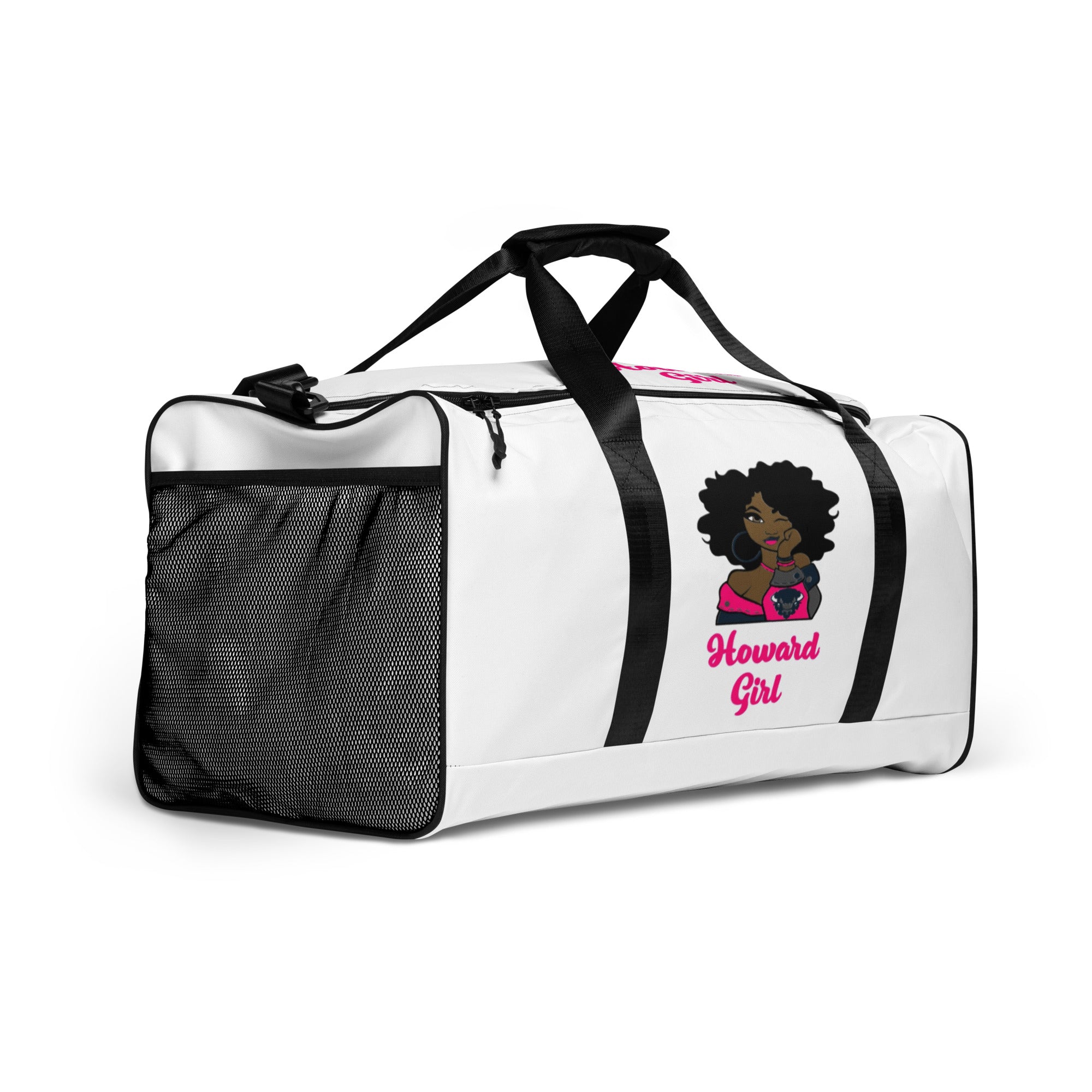 HOWARD GIRL HBCU Duffle bag BlackLove365 Collection