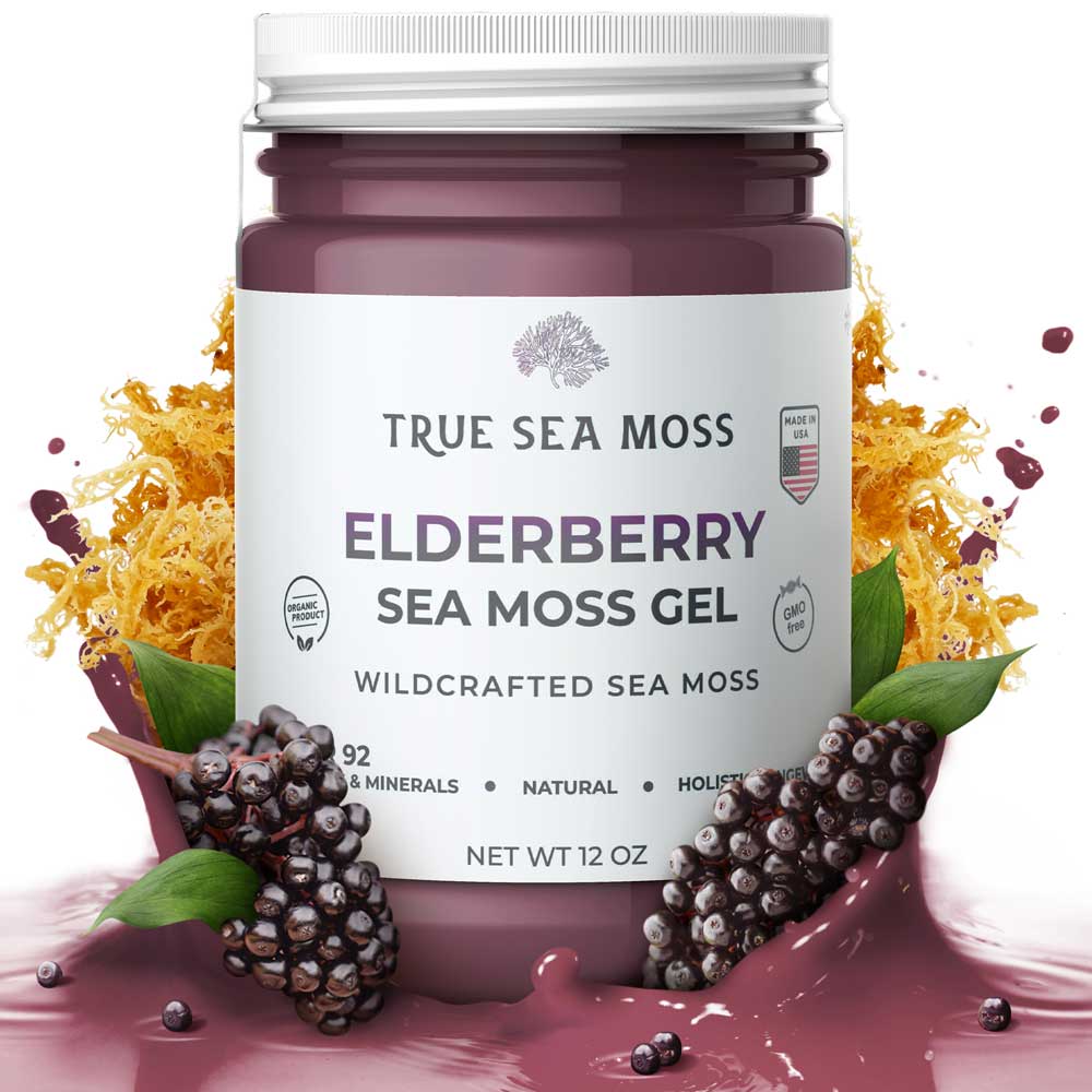 Sea Moss Gel - Elderberry