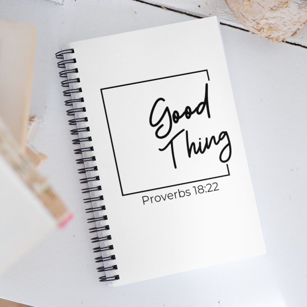 Good Thing - Spiral notebook journal