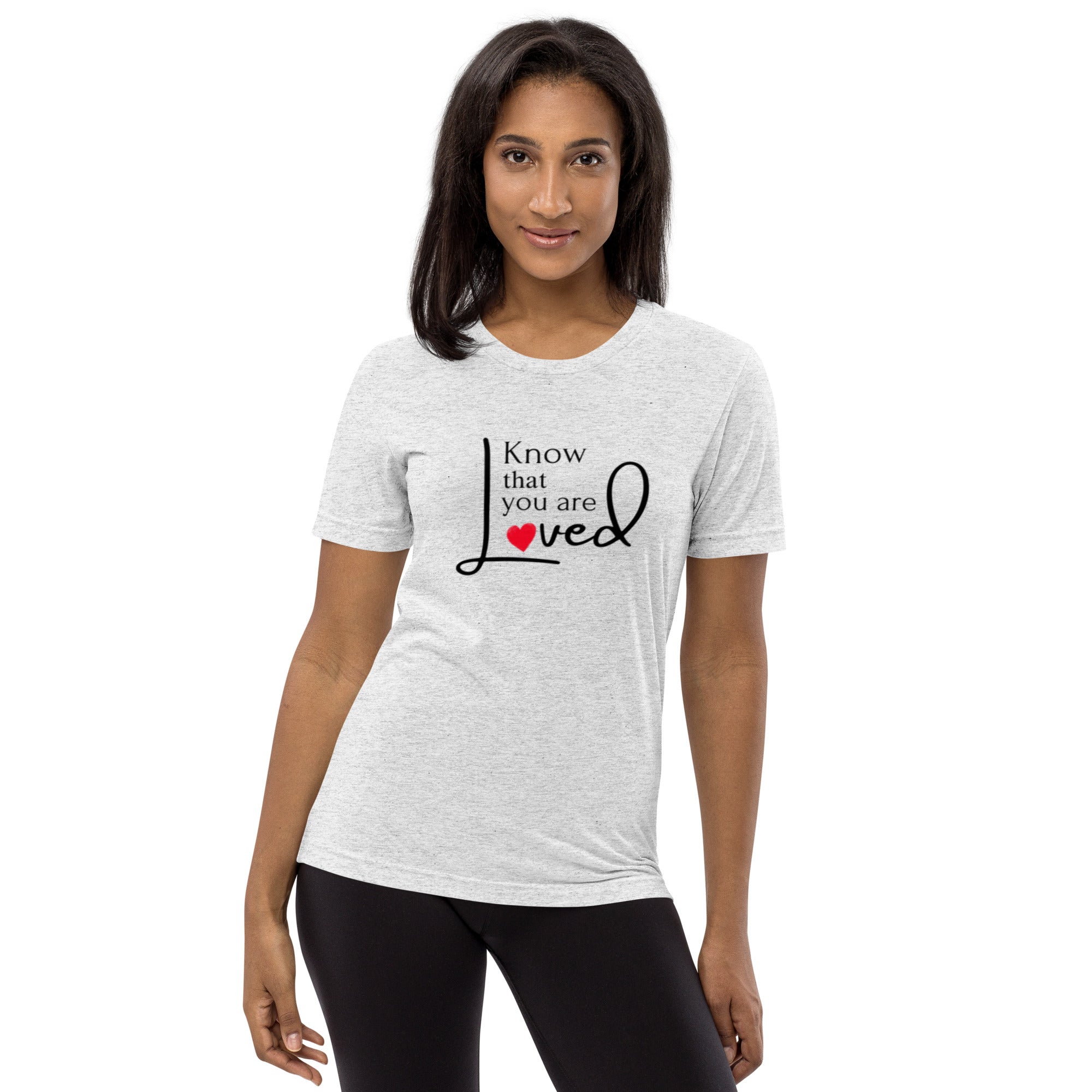 Know that you are loved - Short sleeve t-shirt
