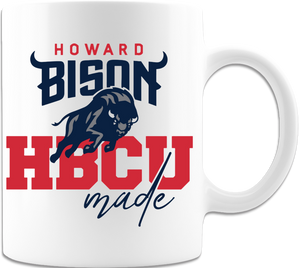 HBCU Made HU - 15 oz. Coffee Mug - White