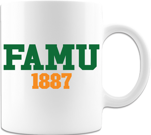 FAMU 1887 - White 11 oz. Coffee mug