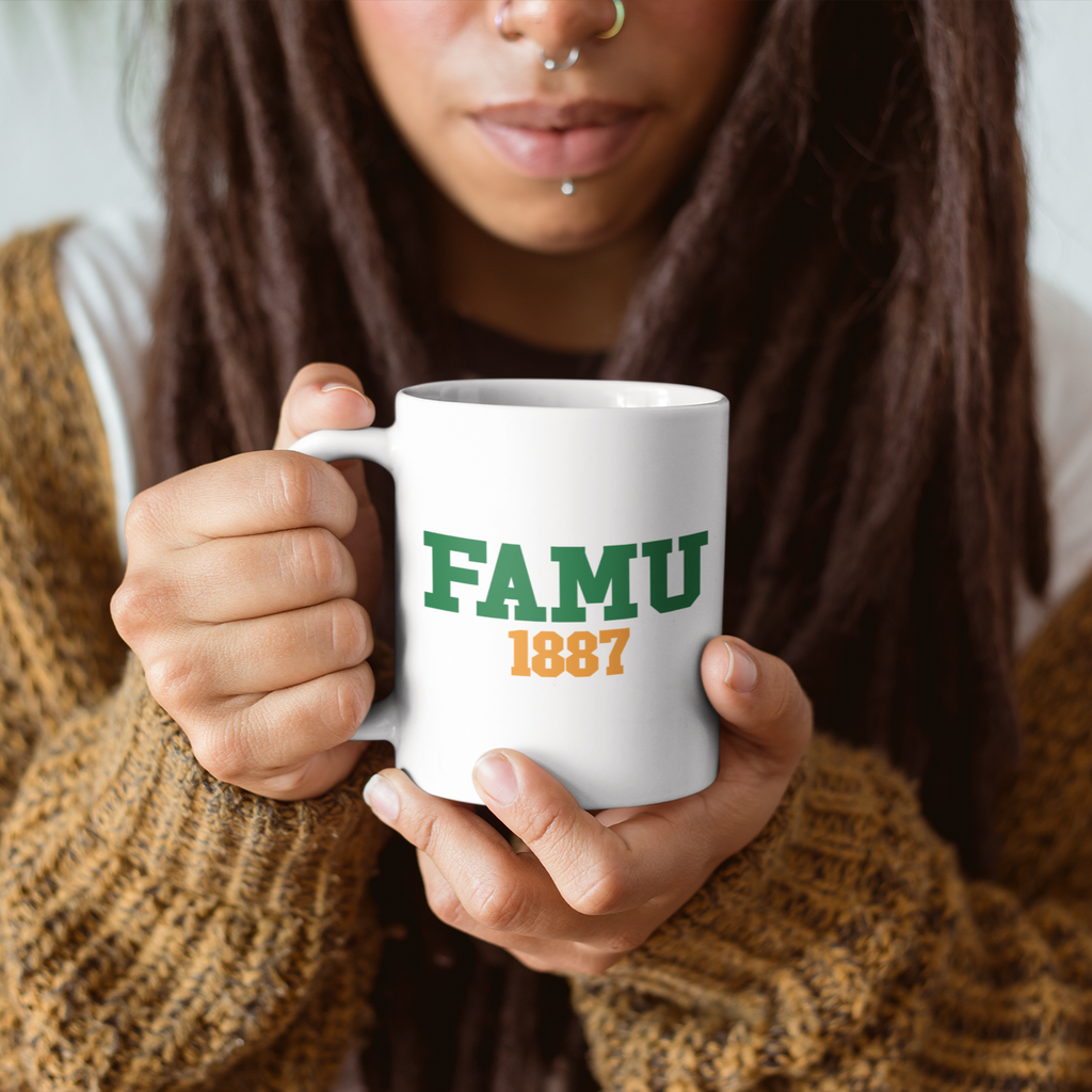 FAMU 1887 - White 11 oz. Coffee mug