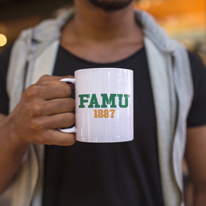 FAMU 1887 - White 11 oz. Coffee mug