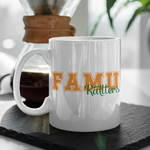 FAMU (RATTLERS 2) - 11 oz. Coffee Mug - White