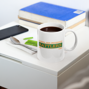 FAMU (Rattlers) - White 11 oz. Coffee mug