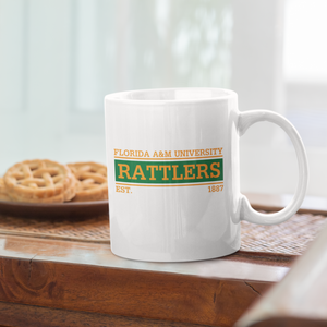 FAMU (Rattlers) - White 11 oz. Coffee mug