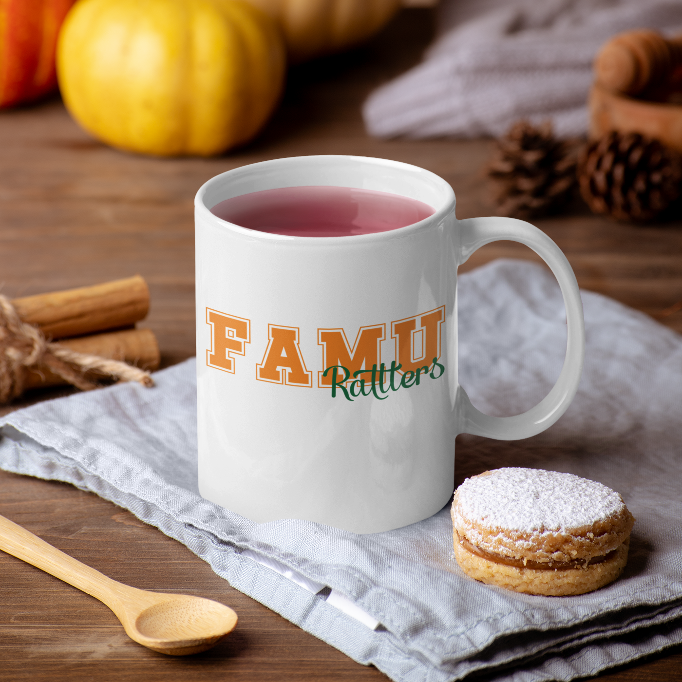 FAMU (RATTLERS 2) Coffee Mug - White 15 oz. Coffee mug