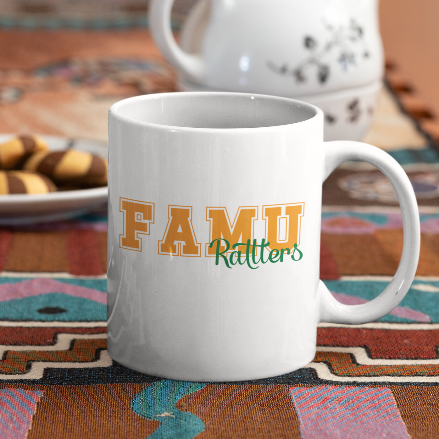 FAMU (RATTLERS 2) - 11 oz. Coffee Mug - White