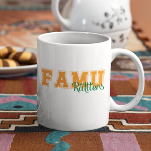 FAMU (RATTLERS 2) - 11 oz. Coffee Mug - White