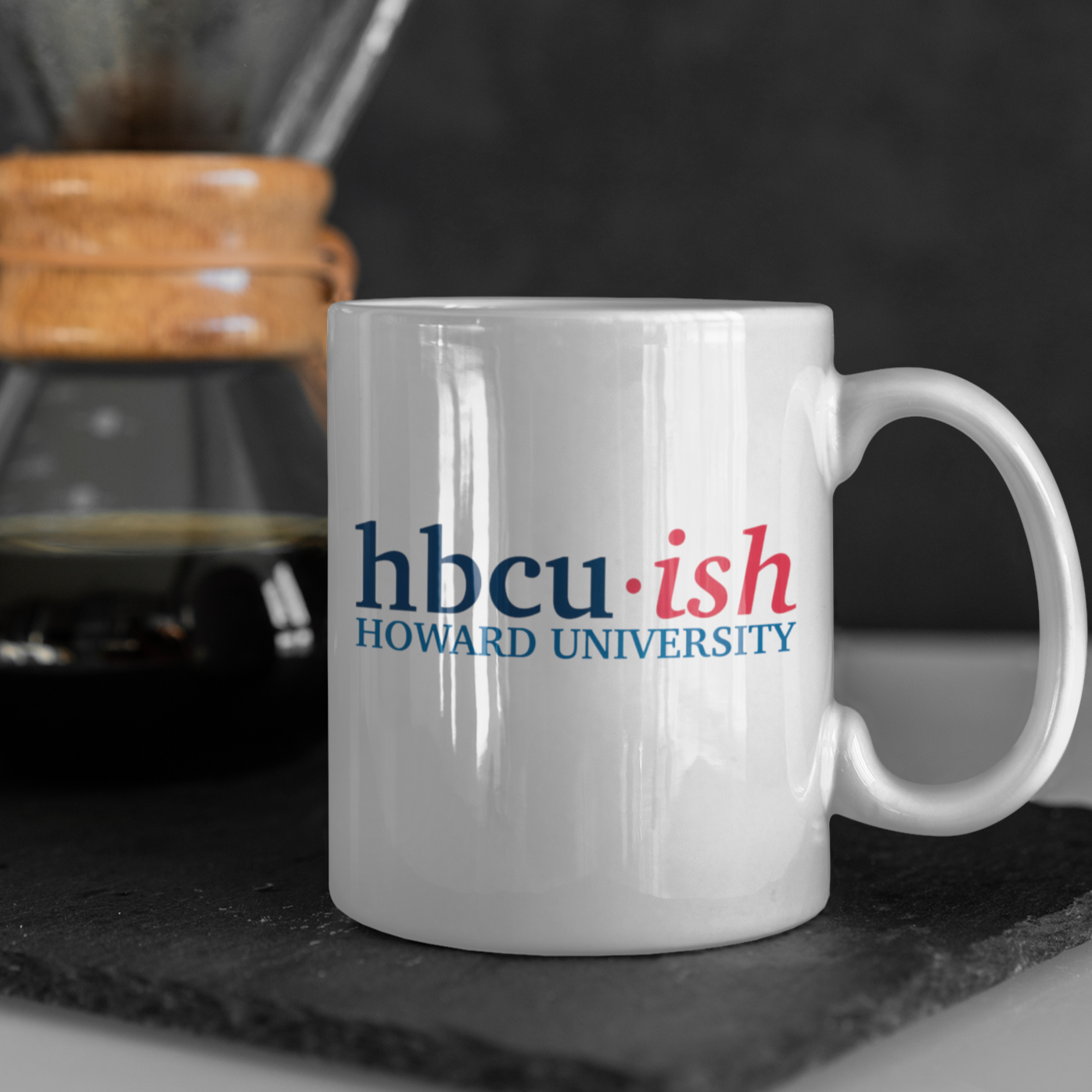 HBCUish Howard - White 15 oz. Coffee mug