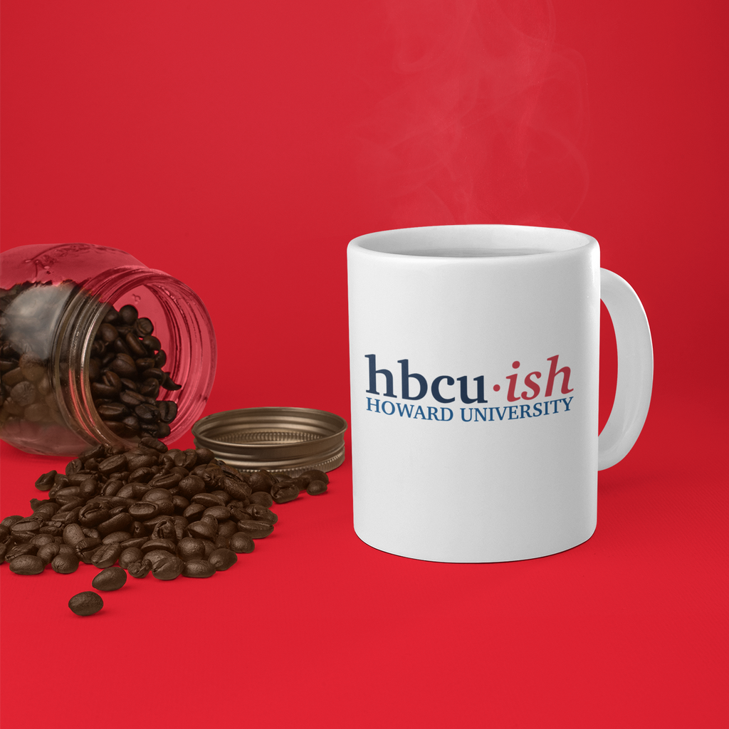 HBCUish Howard - White 15 oz. Coffee mug