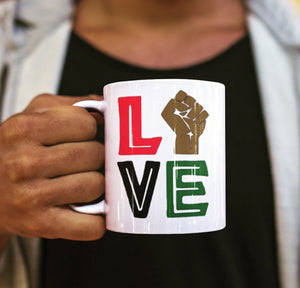 BlackLove Mug (white)