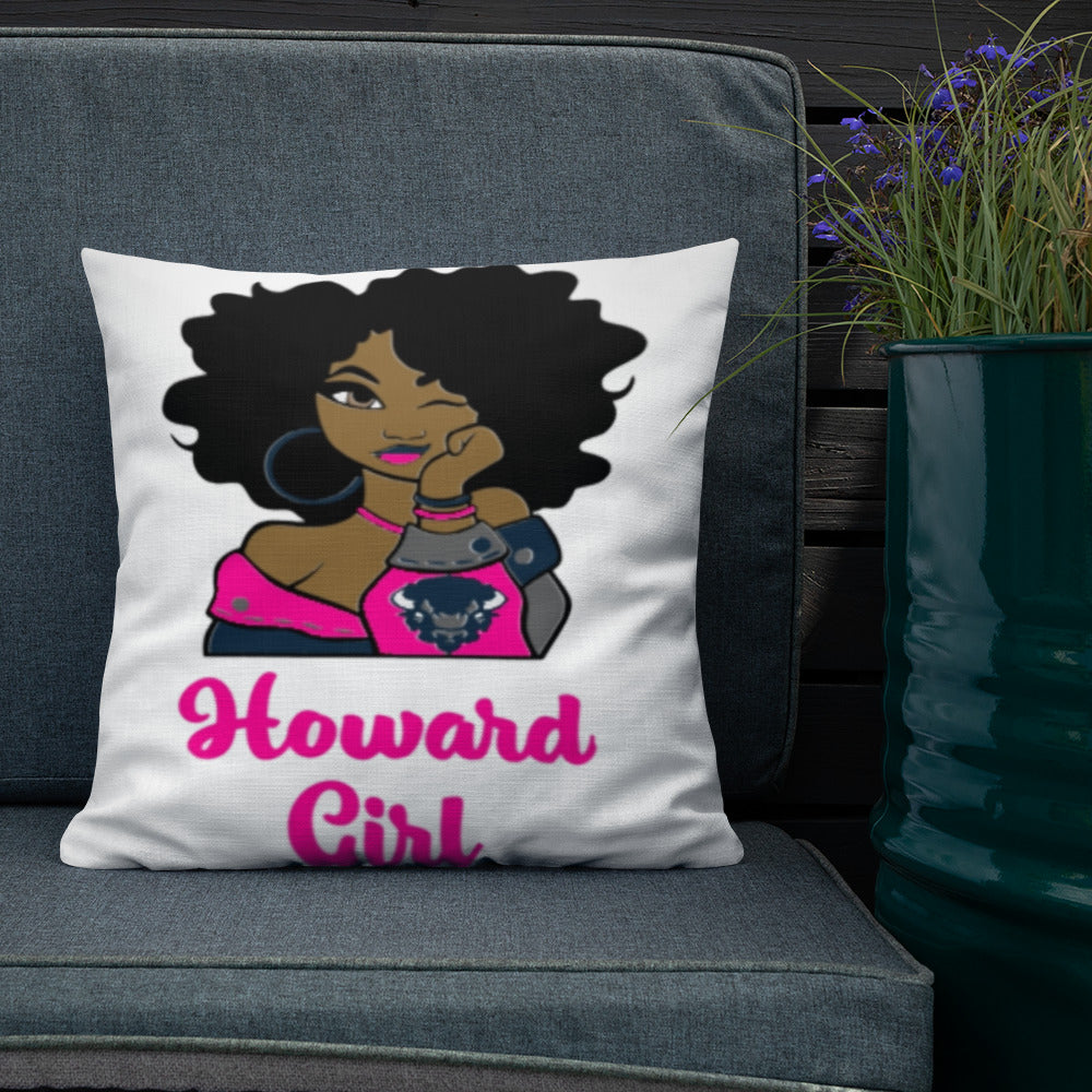 HU GIRIL PINK Premium Pillow