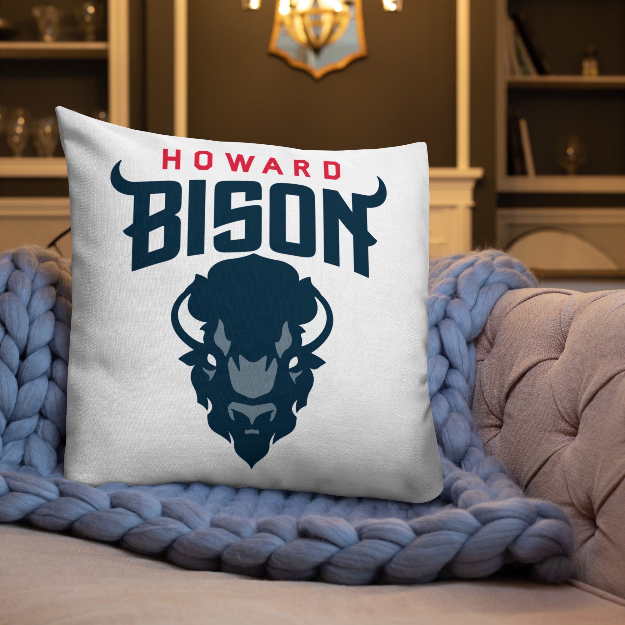HU Girl Bison Premium Pillow