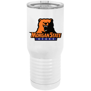 Morgan State Bears Polar Camel - 20-ounce Sublimated Tumbler including Slide to close lid